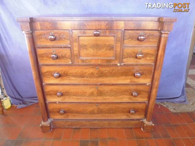 Chest of drawers, 7 Drawers, Victorian, 364806