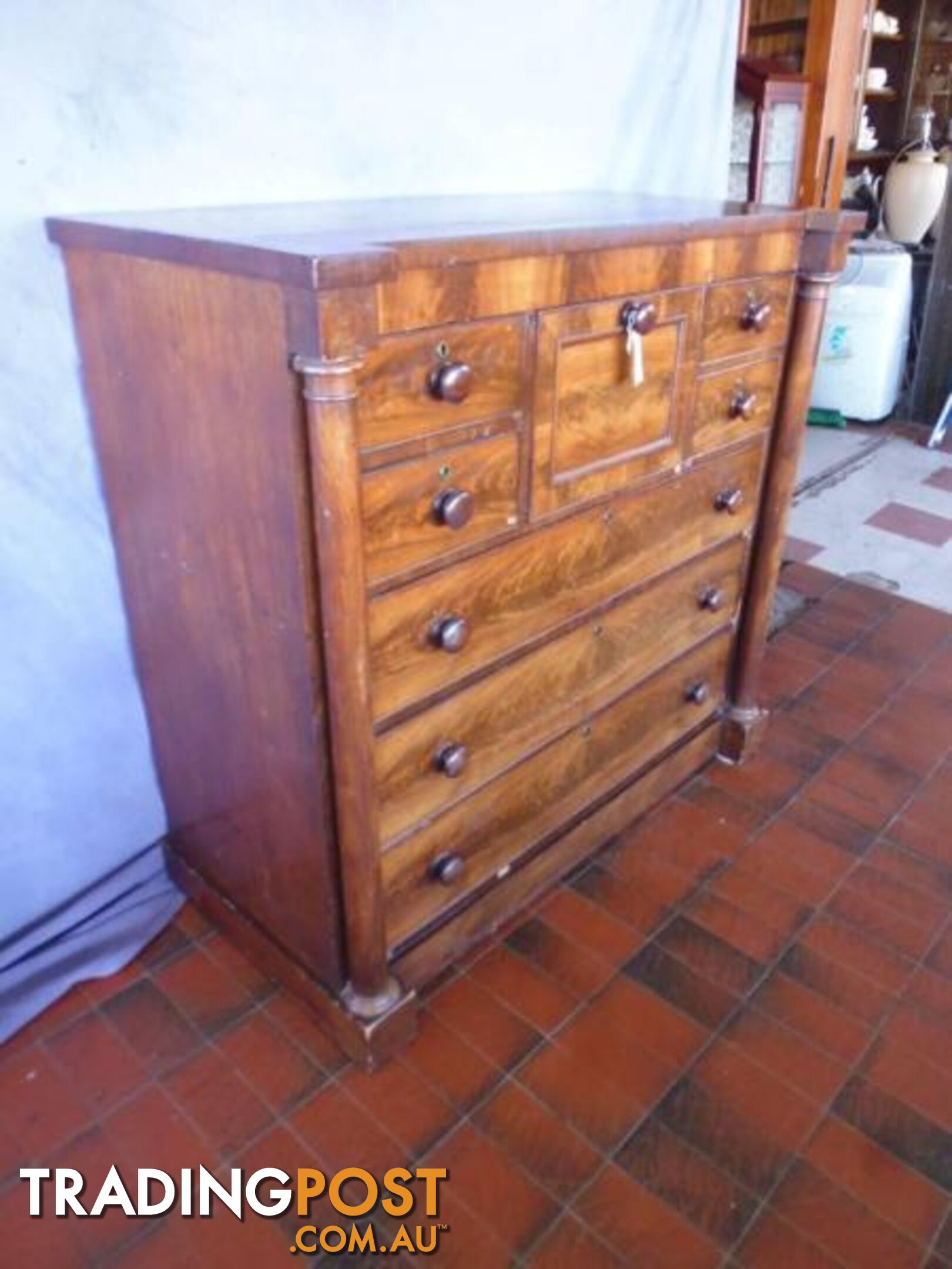 Chest of Drawers, Victorian, 7 Drawers, 364806
