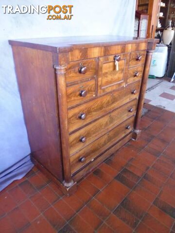 Chest of Drawers, Victorian, 7 Drawers, 364806