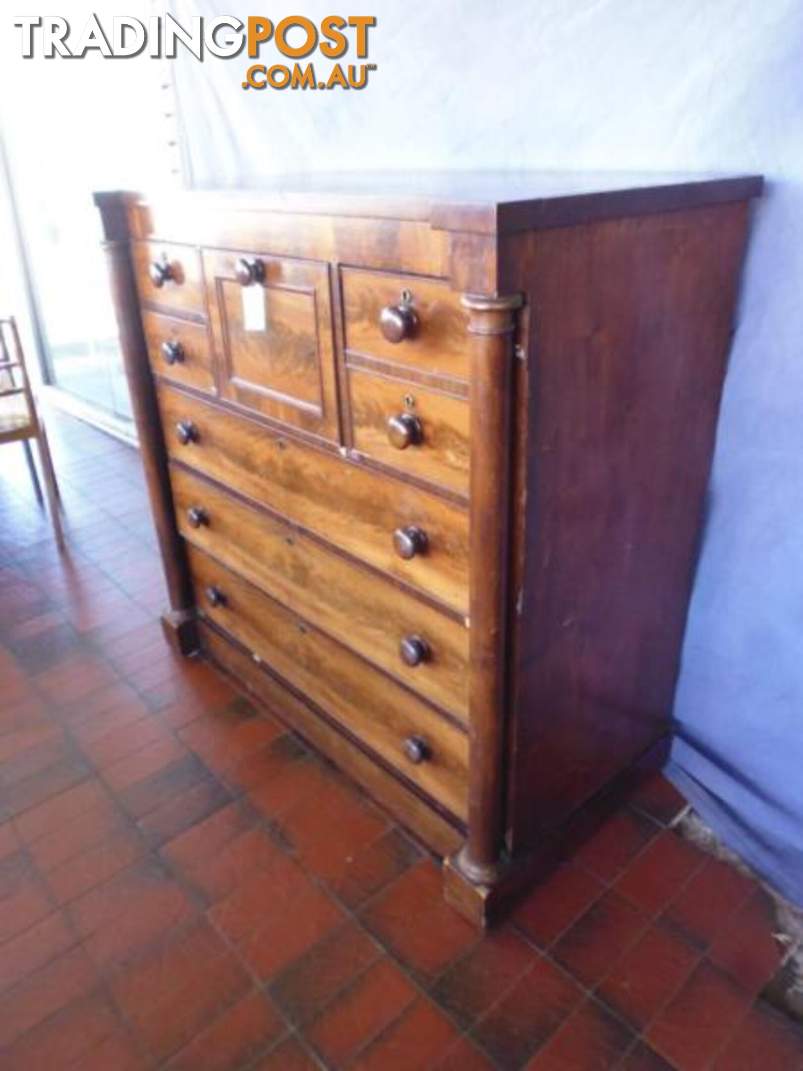 Chest of Drawers, Victorian, 7 Drawers, 364806