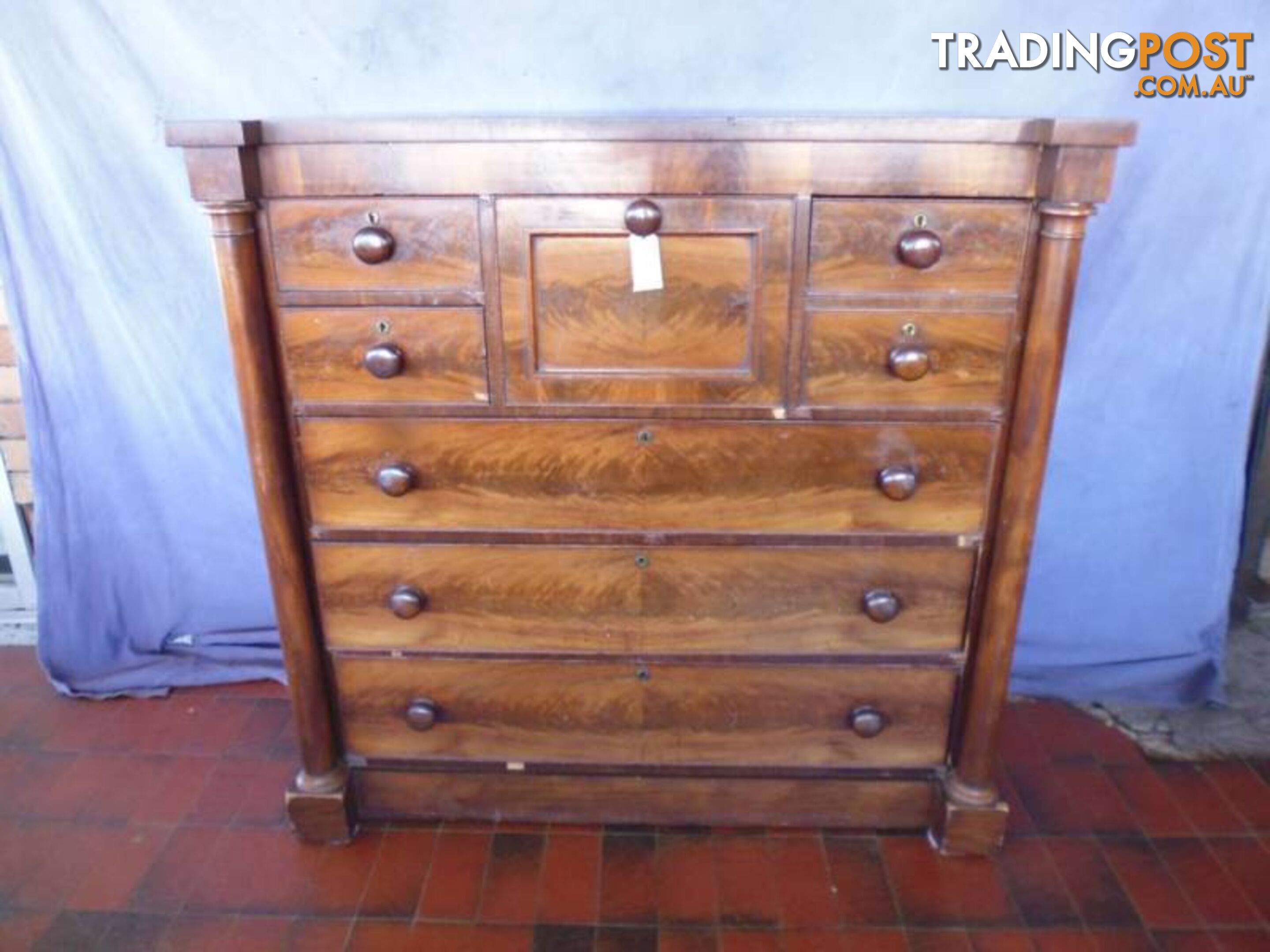 Chest of Drawers, Victorian, 7 Drawers, 364806