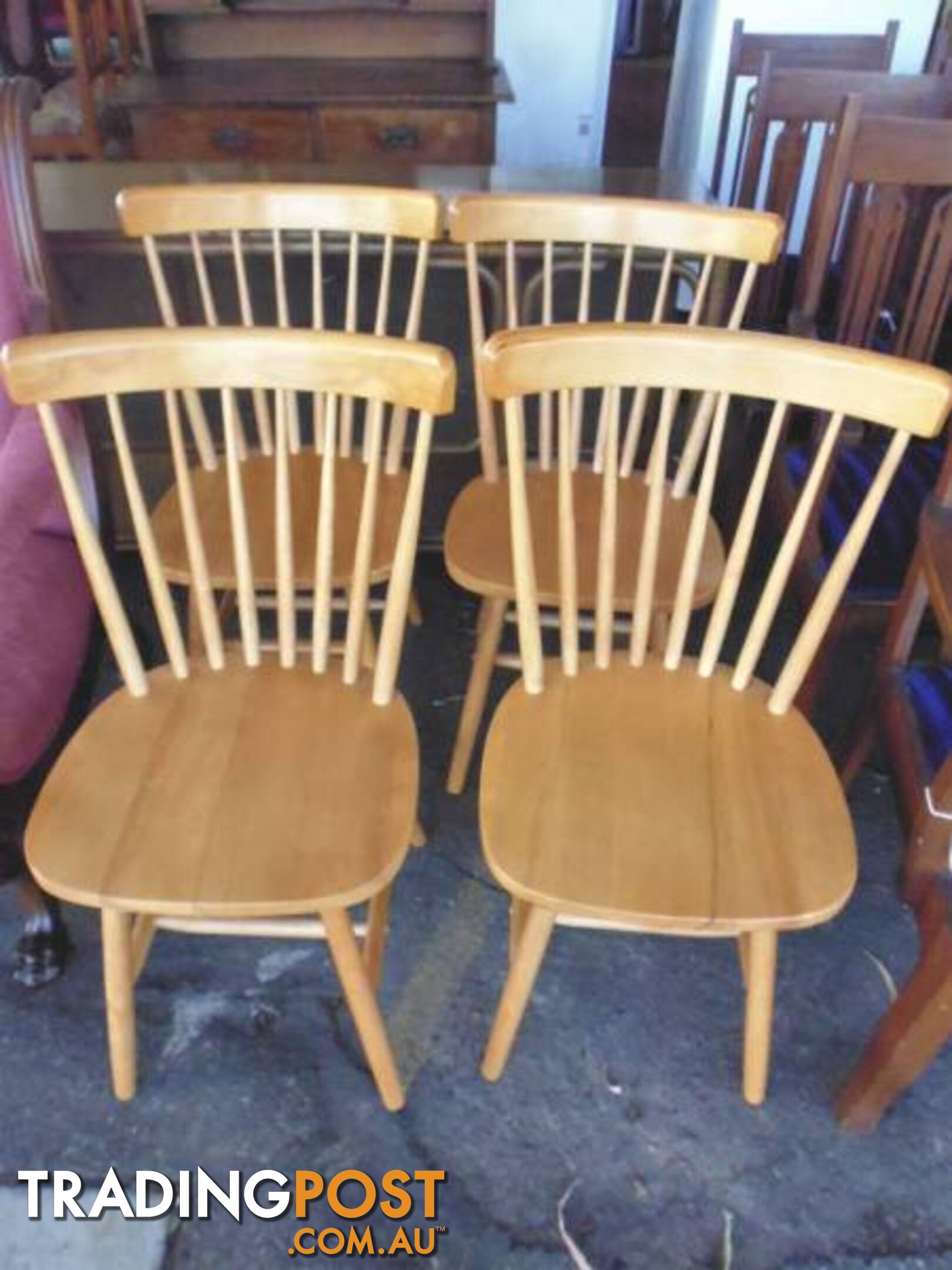 4 Chairs, Windsor Back, 370171