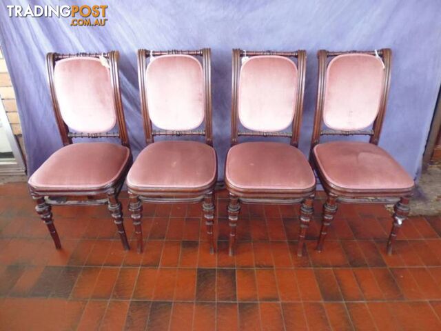 Chairs, 4, Edwardian, 366158