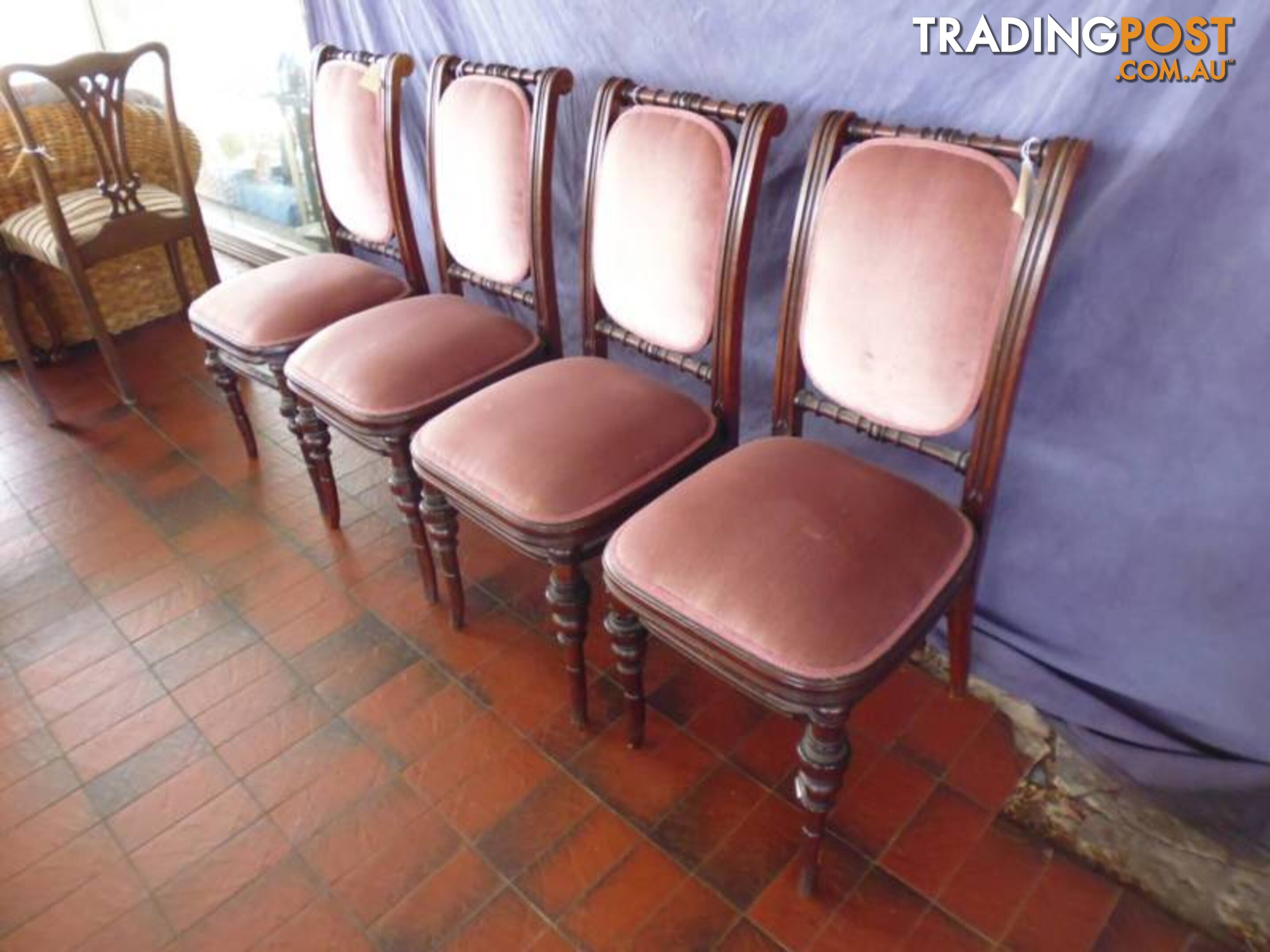 Chairs, 4, Edwardian, 366158