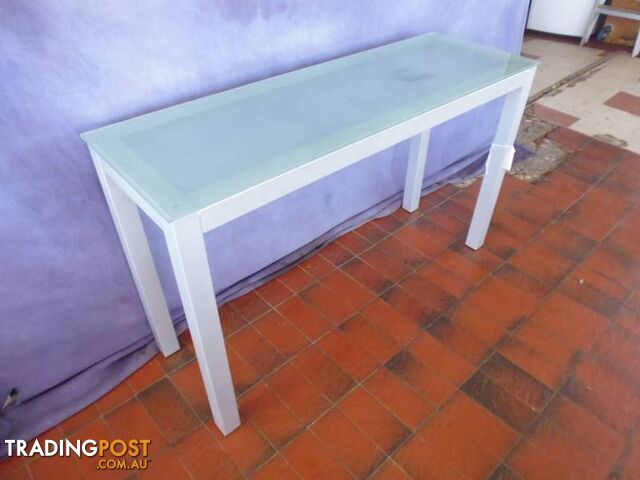 Hall Table / Console, Glass Top, 365581
