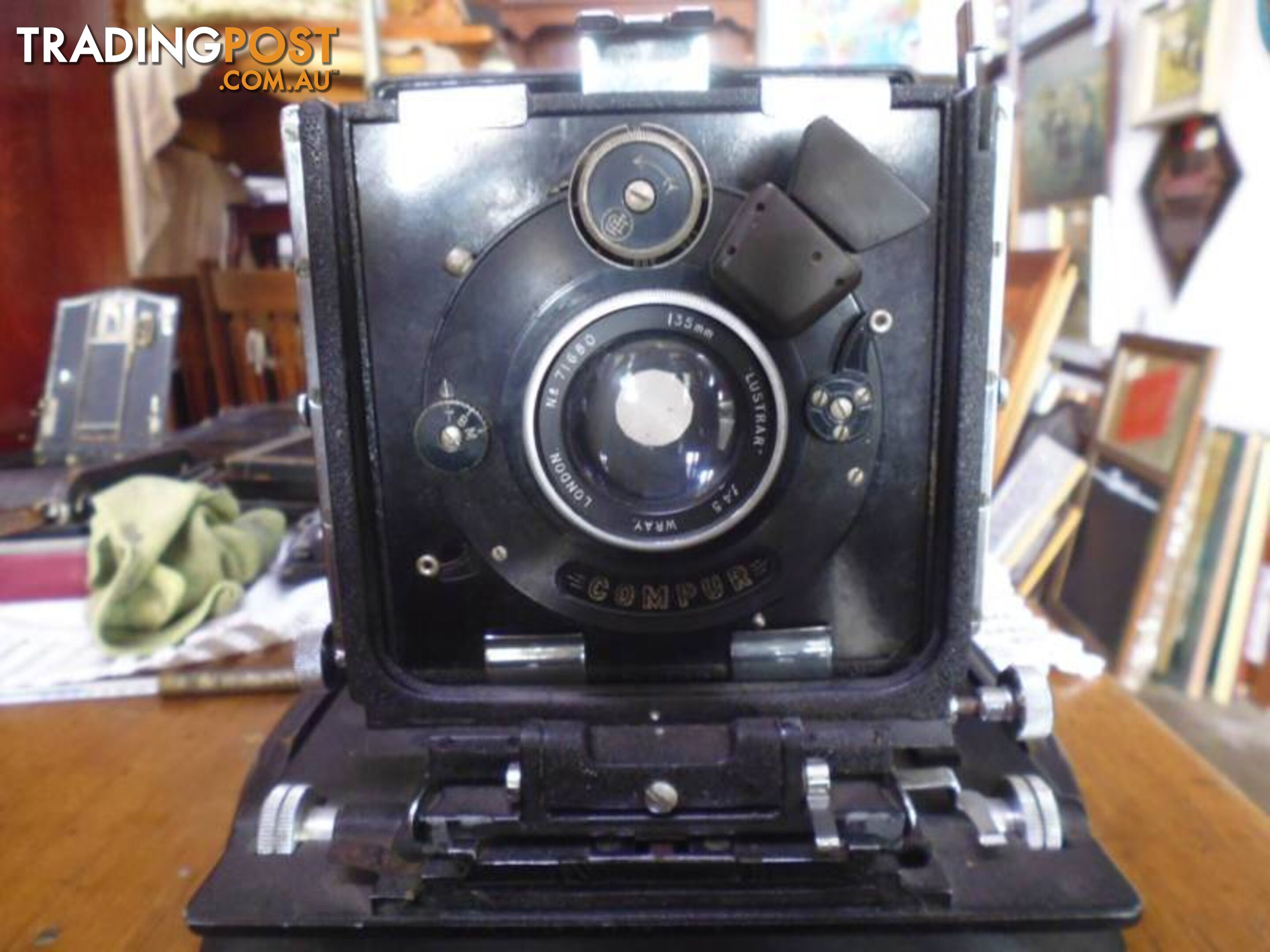 Camera Antique Compur Slide with slides 362156