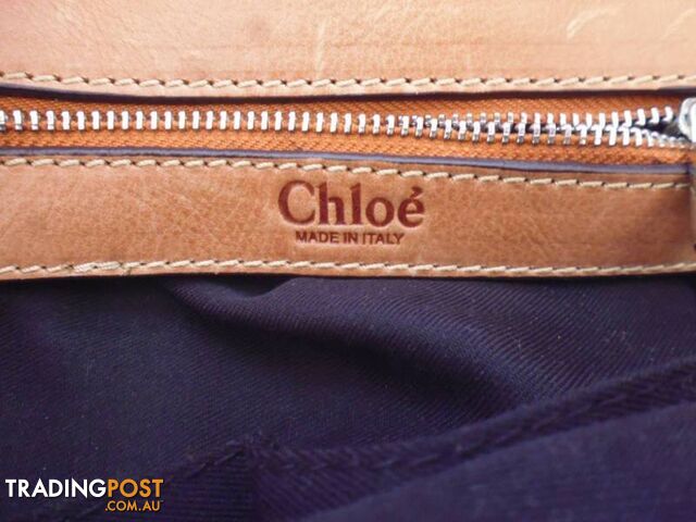 Authentic ChloŽ Edith Satchel Bag, Leather