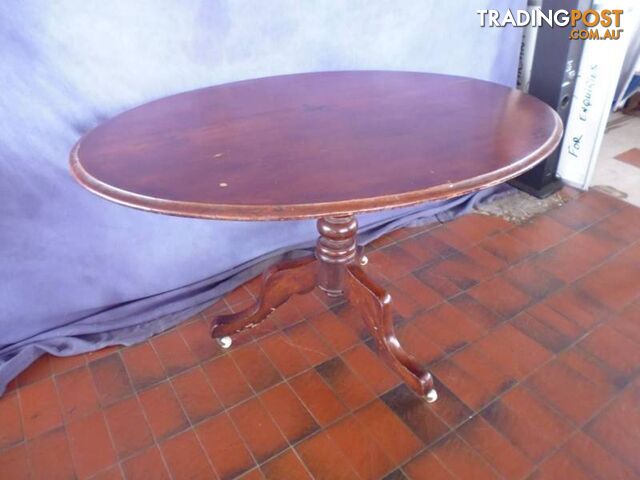 Victorian Table, Oval, Pedestal, 365752