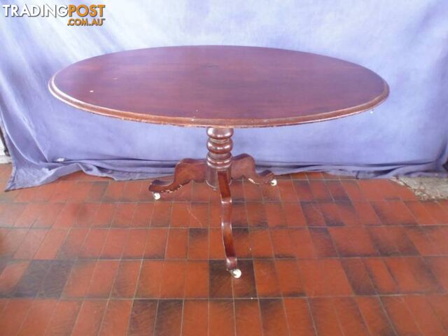 Victorian Table, Oval, Pedestal, 365752