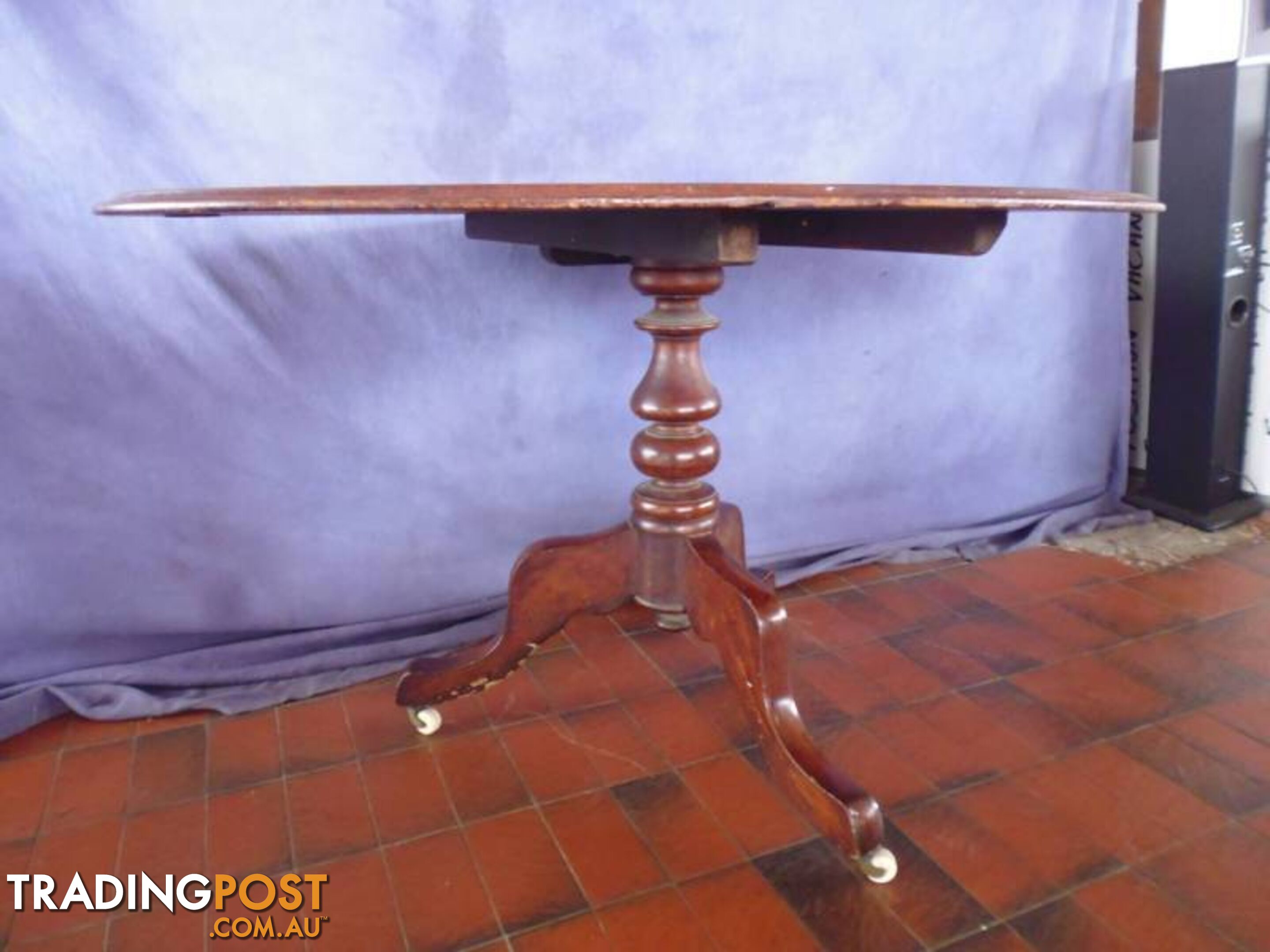 Victorian Table, Oval, Pedestal, 365752