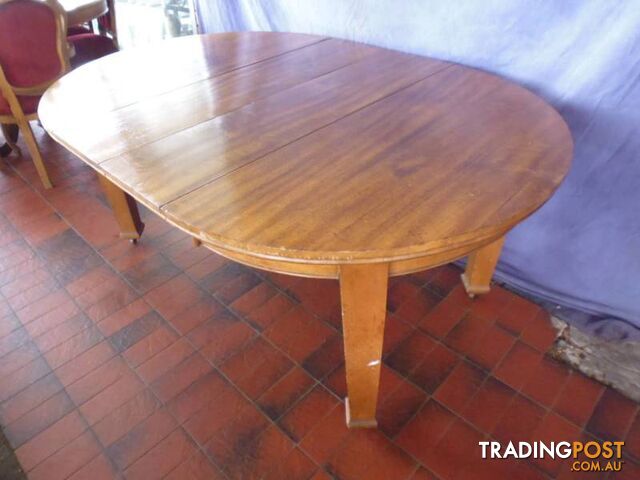 Table with 2 Extensions, Round, 362686 - photo 2 of 7