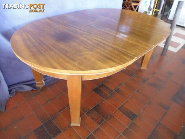 Table with 2 Extensions, Round, 362686 - photo 3 of 7