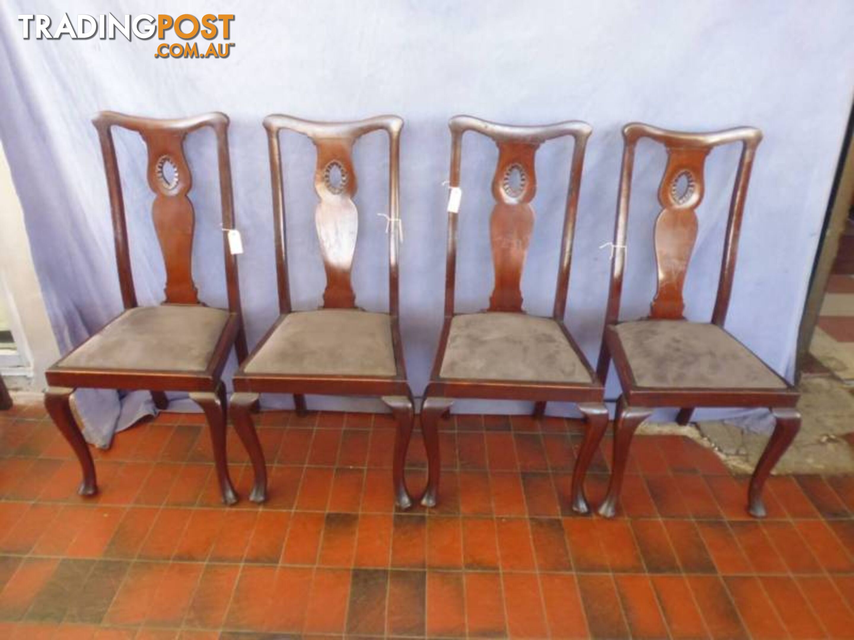 Chairs, 4, Cabriole Legs, 368757