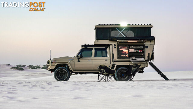 S6 and S6X - Lightweight 4WD Slide-On Campers Camper
