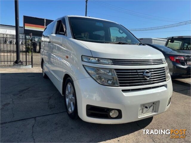 2003 NISSAN ELGRAND HIGHWAYSTAR E51 5D WAGON