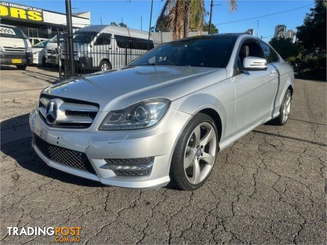2013 MERCEDES-BENZ C180 BE W204MY13 2D COUPE