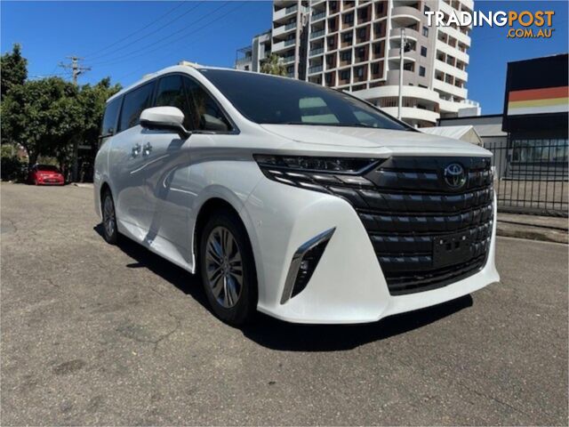2024 TOYOTA ALPHARD ZHYBRID AHH40 5D WAGON
