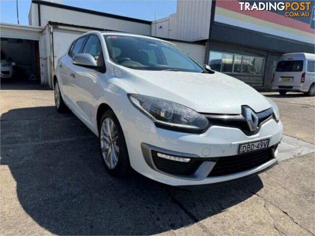 2015 RENAULT MEGANE GT LINE B95MY14 5D HATCHBACK