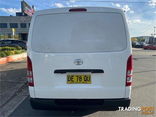 2018 TOYOTA HIACE REFRIGERATED KDH201RMY18 4D VAN