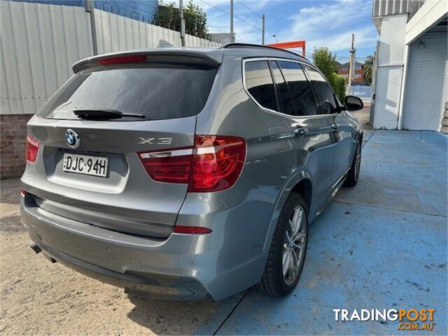 2016 BMW X3 XDRIVE20I F25MY16 4D WAGON