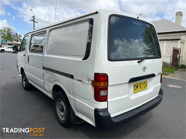 2001 TOYOTA HIACE  RZH113R 4D LONG VAN