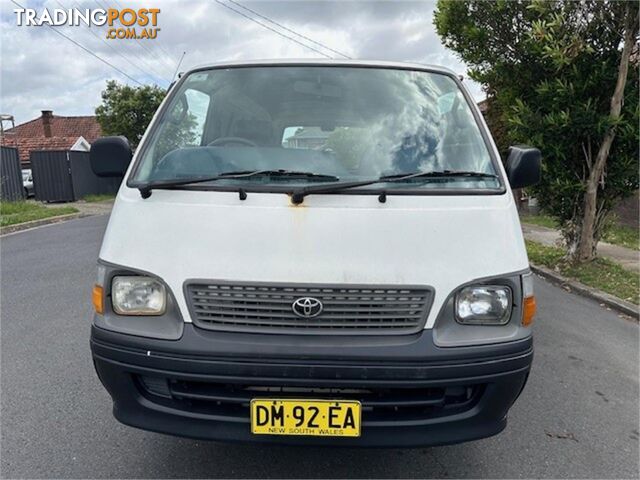 2001 TOYOTA HIACE  RZH113R 4D LONG VAN