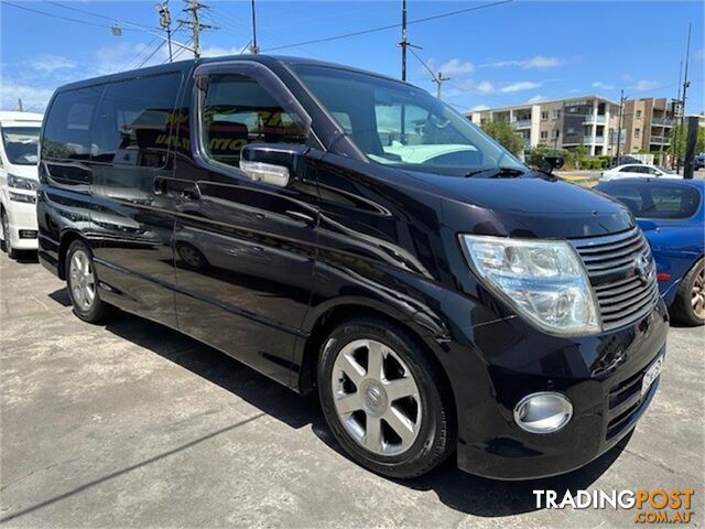 2008 NISSAN ELGRAND HIGHWAYSTAR E51SERIESIII