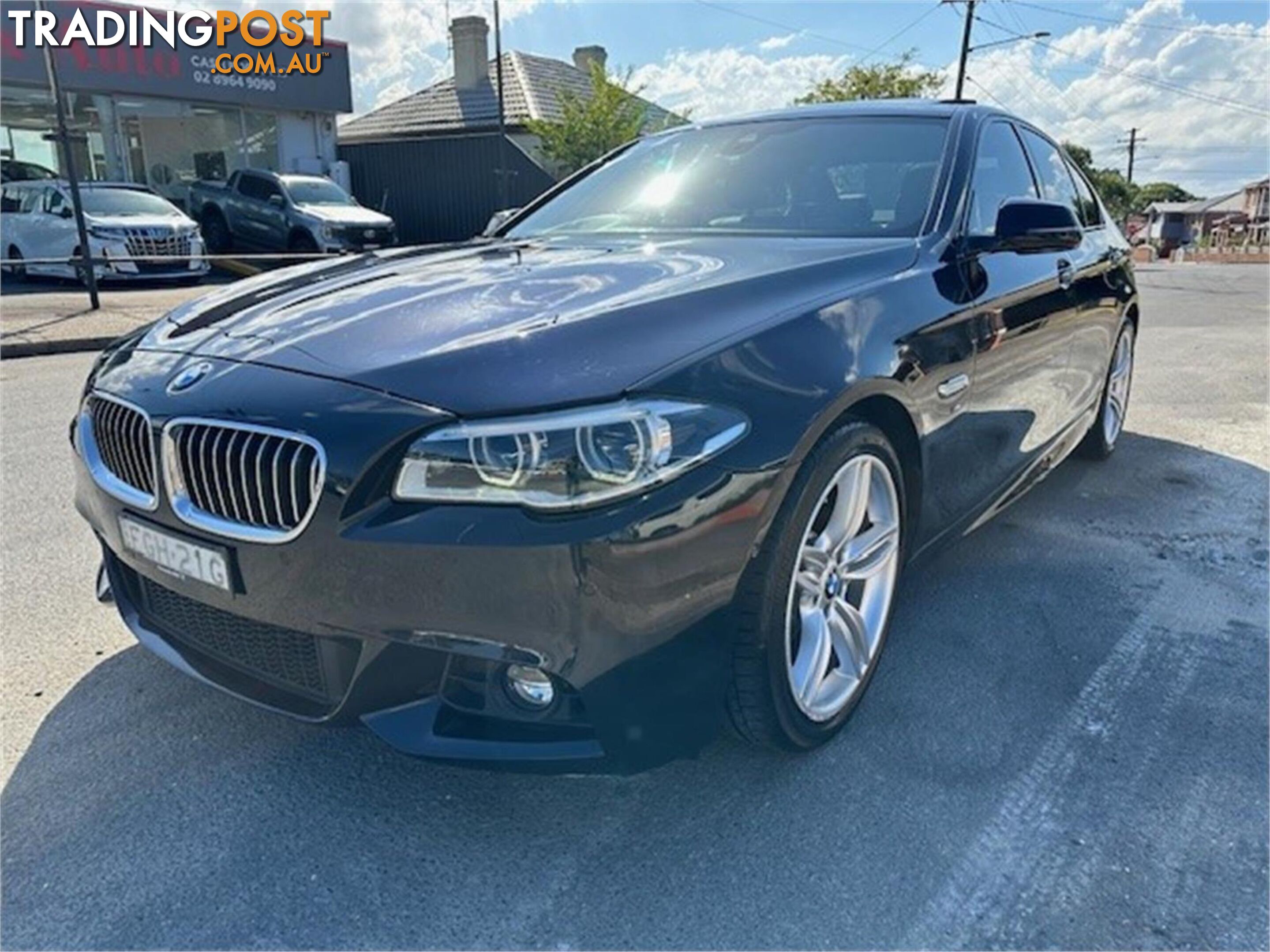 2014 BMW 5 28ILUXURYLINE F10MY15 4D SEDAN