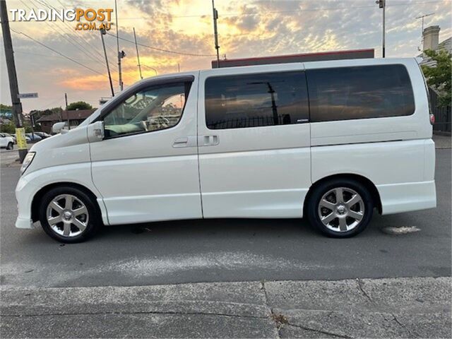 2007 NISSAN ELGRAND HIGHWAYSTAR E51 5D WAGON