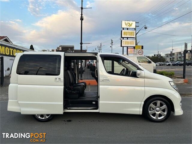 2007 NISSAN ELGRAND HIGHWAYSTAR E51 5D WAGON