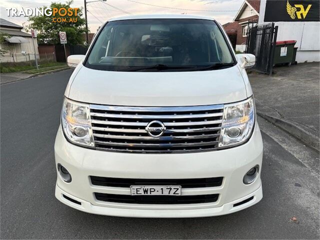 2007 NISSAN ELGRAND HIGHWAYSTAR E51 5D WAGON