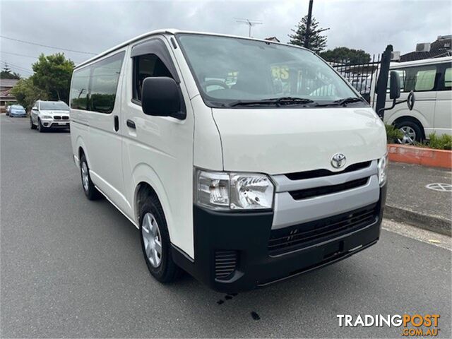 2016 TOYOTA HIACE LWB KDH201RMY16 5D VAN