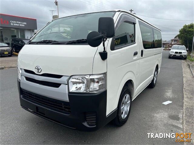 2016 TOYOTA HIACE LWB KDH201RMY16 5D VAN