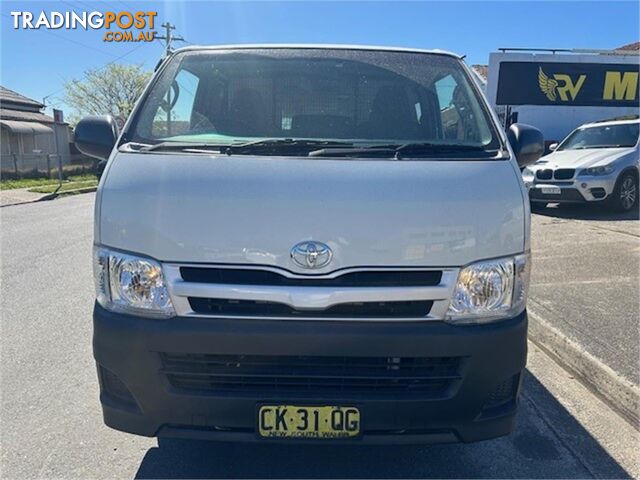 2010 TOYOTA HIACE LWB KDH201RMY11UPGRADE 4D VAN