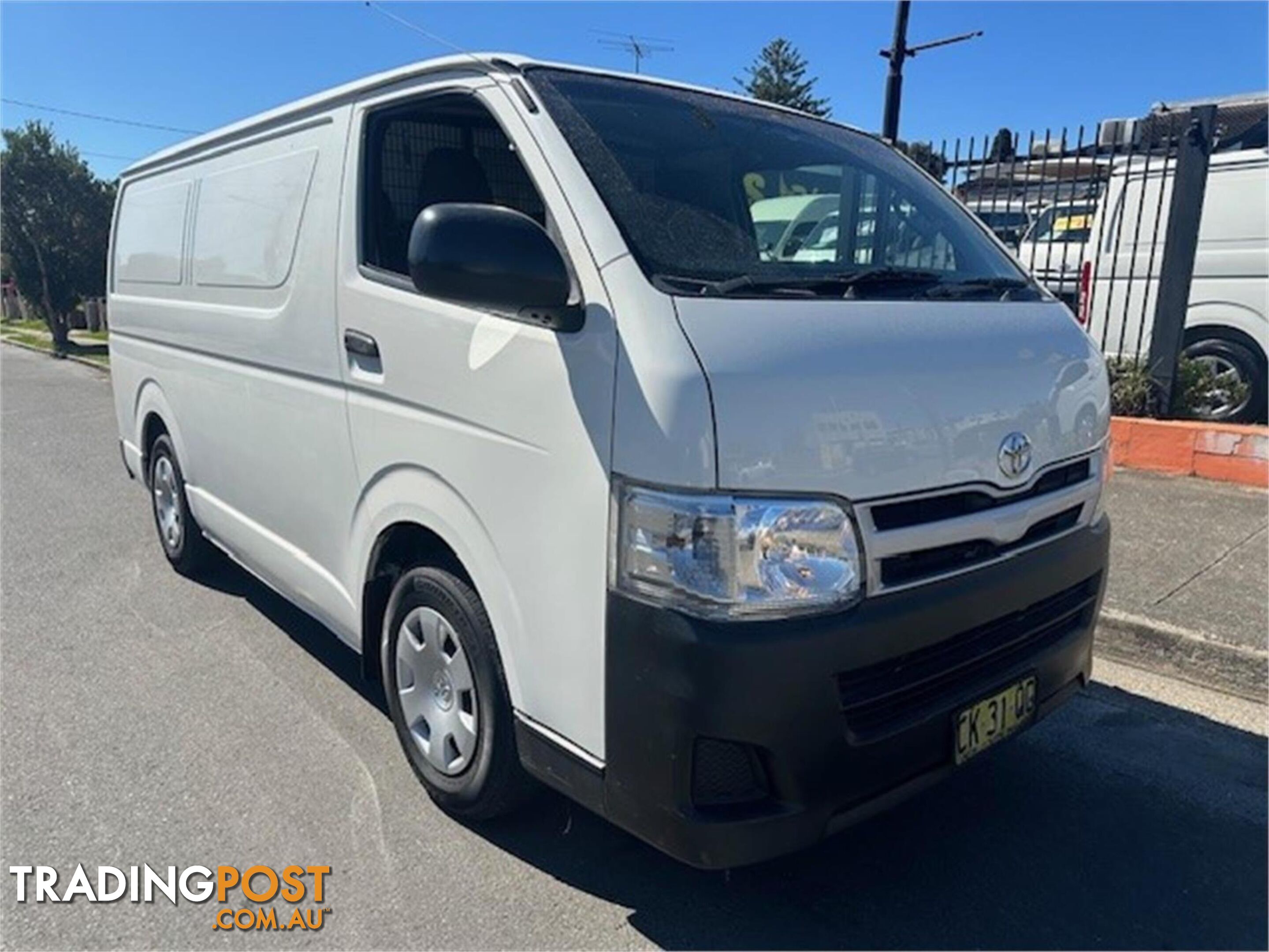 2010 TOYOTA HIACE LWB KDH201RMY11UPGRADE 4D VAN