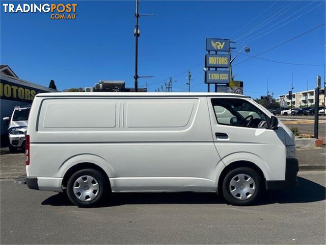 2010 TOYOTA HIACE LWB KDH201RMY11UPGRADE 4D VAN