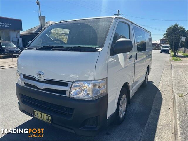 2010 TOYOTA HIACE LWB KDH201RMY11UPGRADE 4D VAN