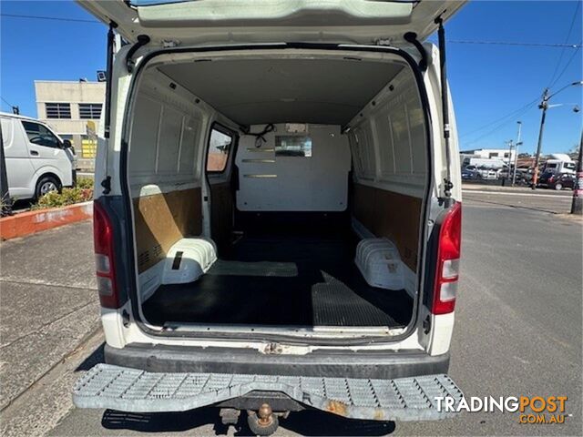 2010 TOYOTA HIACE LWB KDH201RMY11UPGRADE 4D VAN