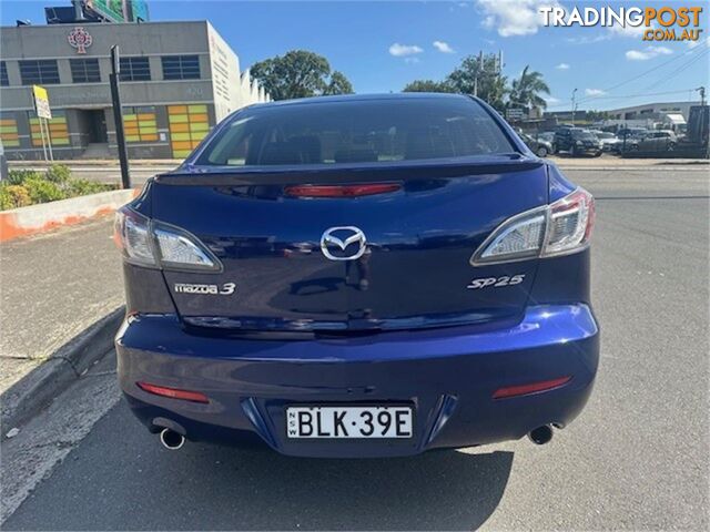 2009 MAZDA MAZDA3 SP25 BL 4D SEDAN