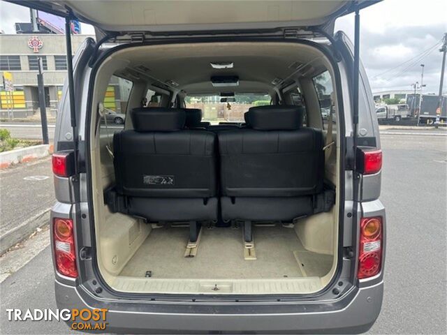 2009 NISSAN ELGRAND VG NE51 5D WAGON