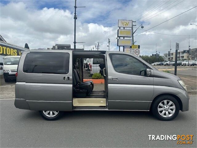 2009 NISSAN ELGRAND VG NE51 5D WAGON