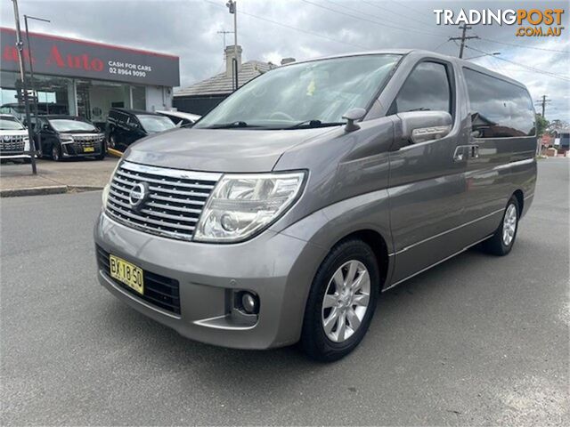 2009 NISSAN ELGRAND VG NE51 5D WAGON