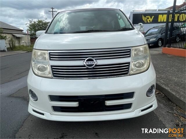 2007 NISSAN ELGRAND HIGHWAYSTAR E51 5D WAGON