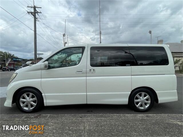 2007 NISSAN ELGRAND HIGHWAYSTAR E51 5D WAGON