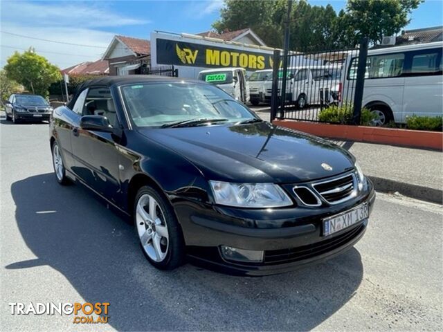 2005 SAAB 9-3 VECTOR MY05 2D CONVERTIBLE