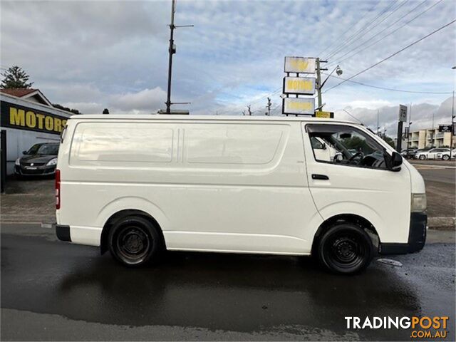 2007 TOYOTA HIACE LWB TRH201RMY07 4D VAN