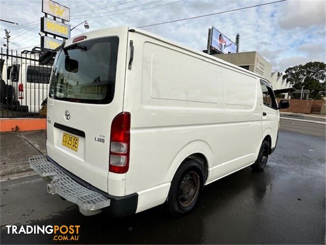 2007 TOYOTA HIACE LWB TRH201RMY07 4D VAN