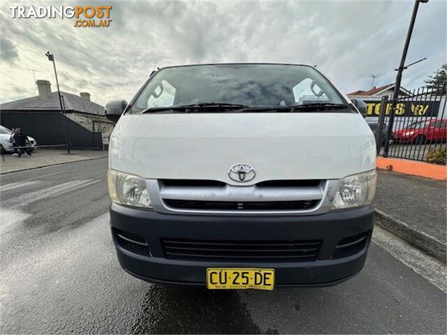 2007 TOYOTA HIACE LWB TRH201RMY07 4D VAN