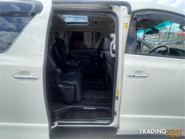 2011 TOYOTA ALPHARD SRCPACKAGE ATH20 5D WAGON