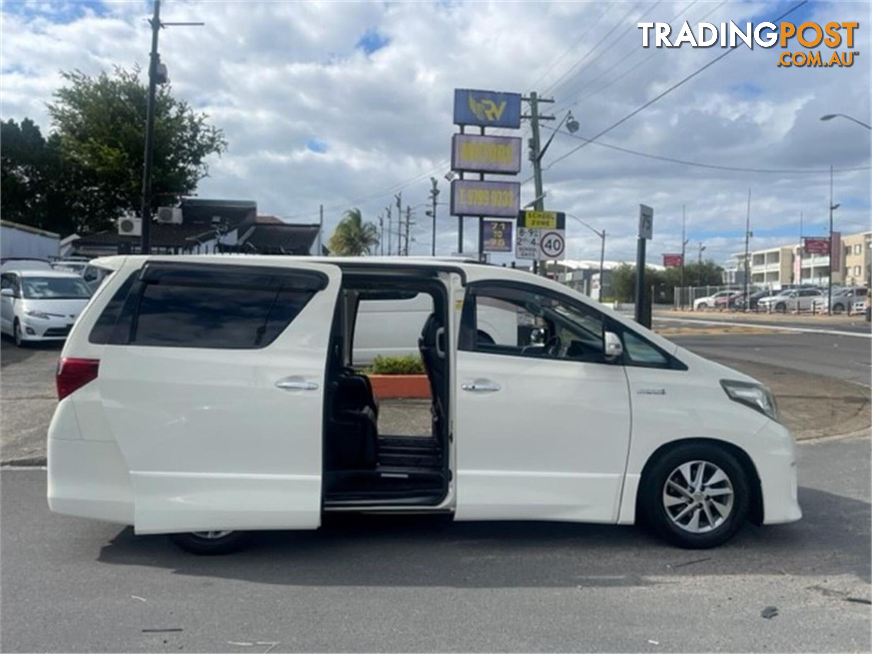 2011 TOYOTA ALPHARD SRCPACKAGE ATH20 5D WAGON